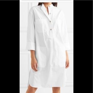 NWOT!  VINCE CLASSIC WHITE OVERSIZED SHIRT DRESS